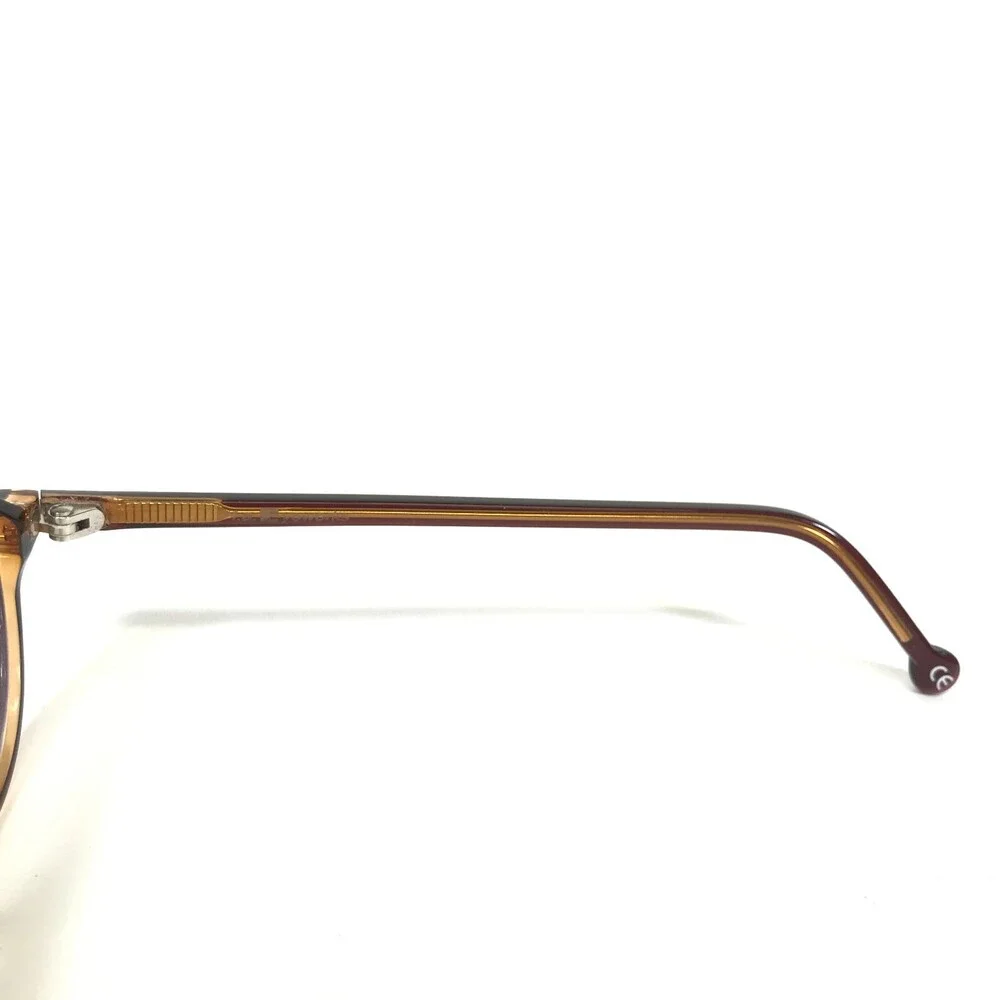 Vintage la Eyeworks Eyeglasses Frames BUBBLE 259 Transp Purple Brown 47-17-135